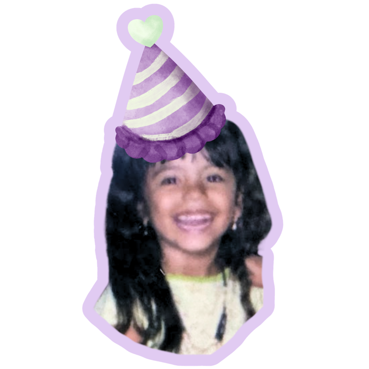 Fotografía de Madisson cuando era niña